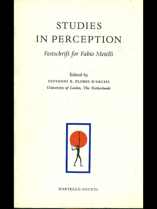 Studeis in perception