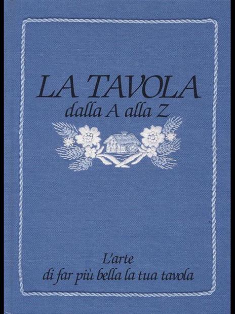 La Tavola dalla A alla Z - copertina