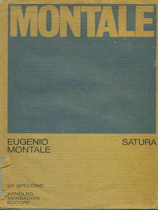 Satura - Eugenio Montale - 3