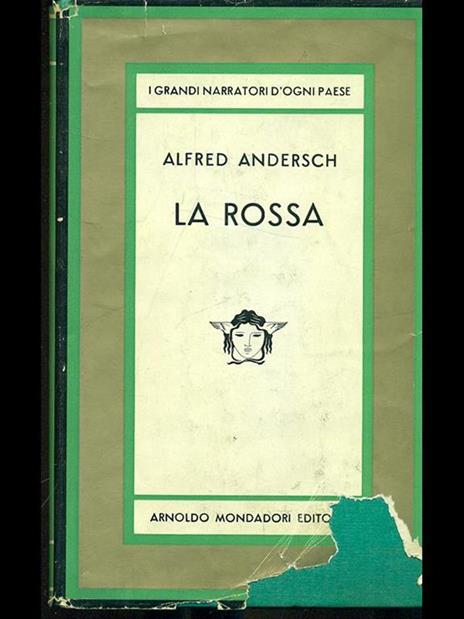 La rossa  - Alfred Andersch - copertina