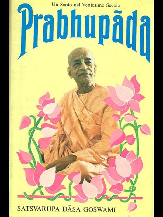 Prabhupada - Satsvarupa Dasa Gosvami - copertina