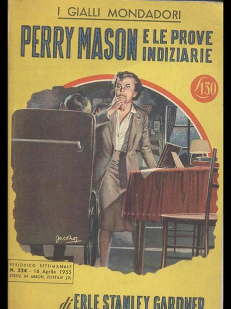 Perry Mason e le prove indiziarie - Erle S. Gardner - copertina