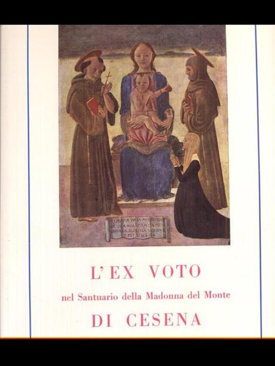 L' Ex voto nel Santuario della Madonna del Monte di Cesena - copertina