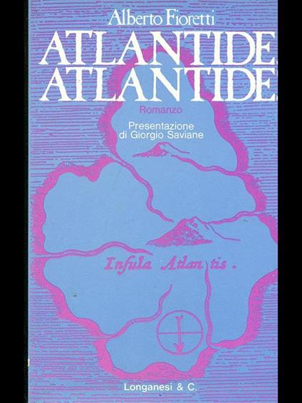 Atlantide, Atlantide! - Alberto Fioretti - copertina