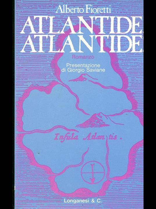 Atlantide, Atlantide! - Alberto Fioretti - copertina