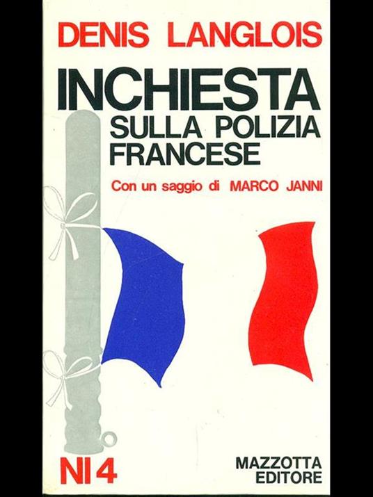 Inchiesta sulla polizia francese - copertina