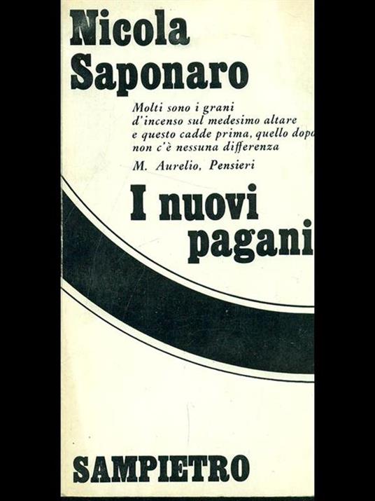 I nuovi pagani - Nicola Saponaro - 4