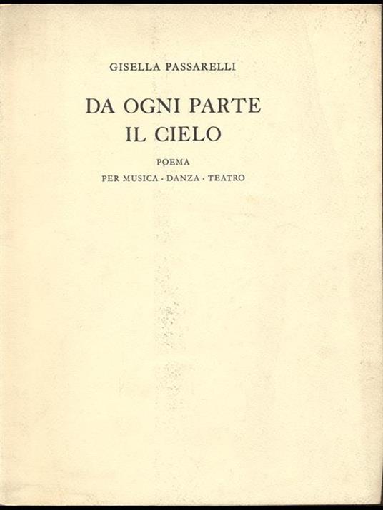 Da ogni parte il Cielo - copertina