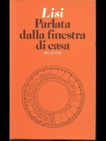 Parlata dalla finestra di casa - Nicola Lisi - copertina