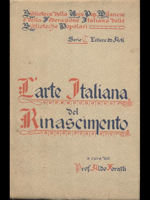L' arte italiana del Rinascimento
