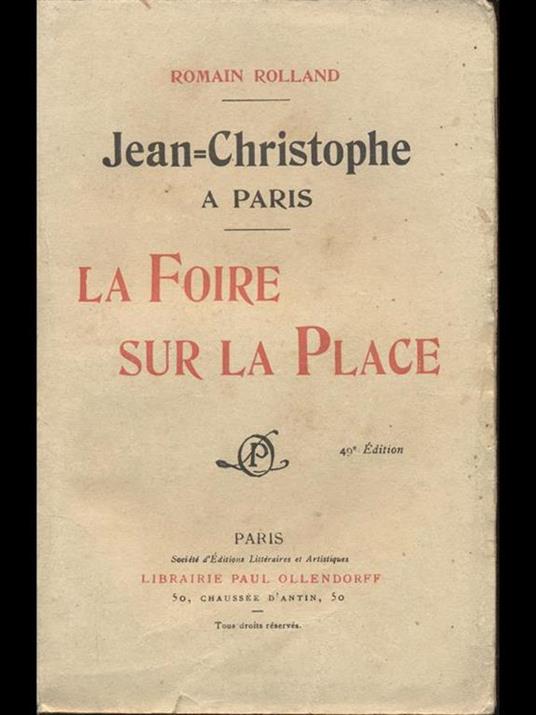 La Foire sur la Place - Romain Rolland - 8