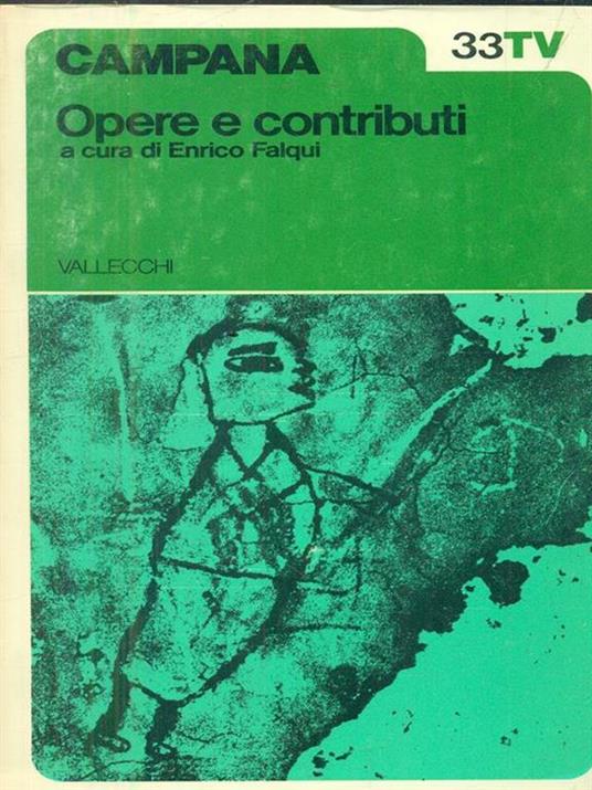 Opere e contributi - Dino Campana - copertina