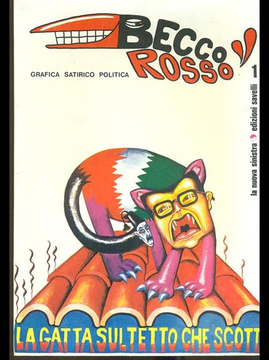 Becco rosso Vol. 1. La gatta sul tetto che scotta - copertina