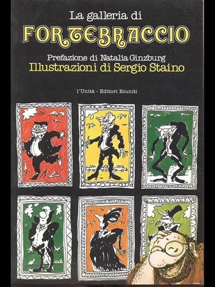 La galleria di Fortebraccio - Sergio Staino,Ginzburg - copertina