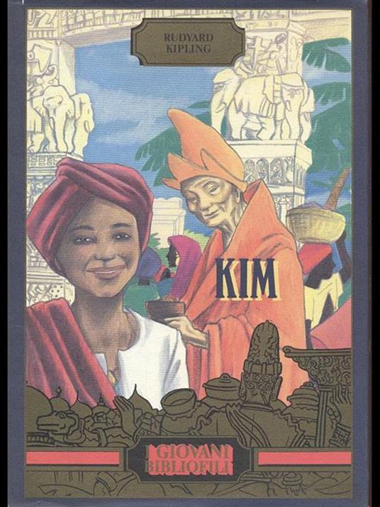 Kim - Rudyard Kipling - copertina