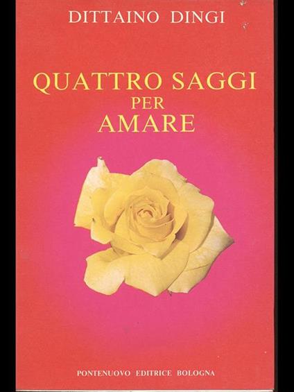 Quattro saggi per amare - copertina