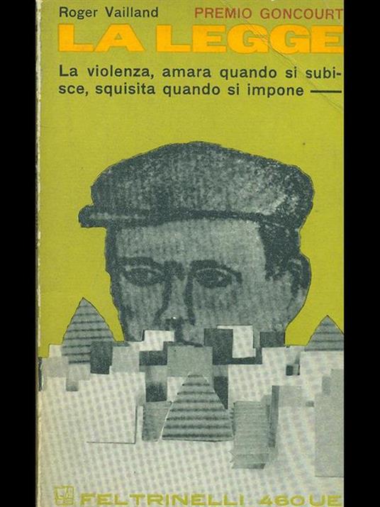 La legge - Roger Vailland - copertina