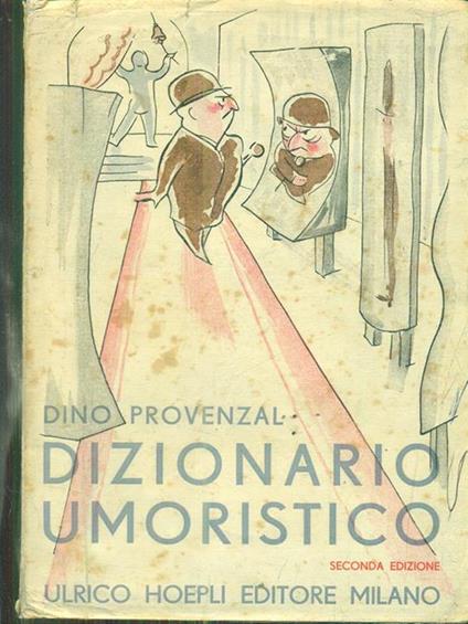 Dizionario umoristico - Dino Provenzal - copertina