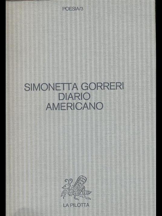 Diario Americano - Simonetta Gorreri - copertina