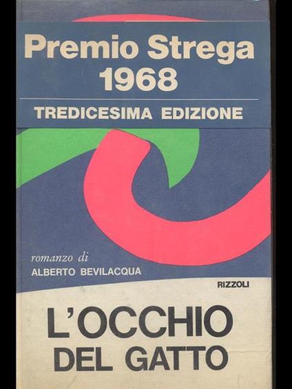 L' occhio del gatto - Alberto Bevilacqua - copertina