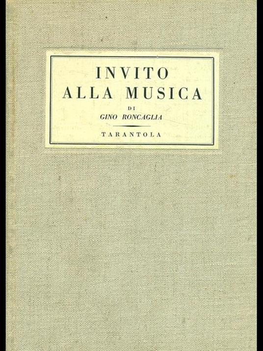 Invito alla musica - copertina