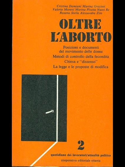 Oltre l'aborto - copertina