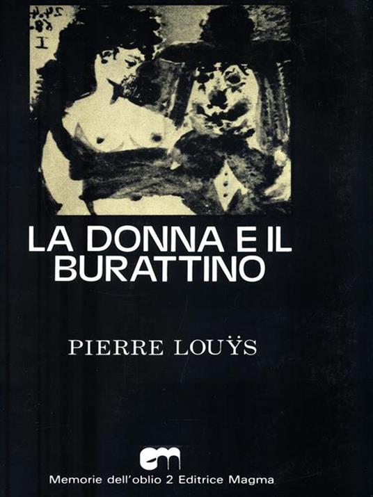 La donna e il burattino - Pierre Louÿs - copertina