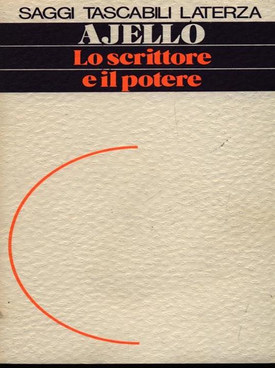 Lo scrittore e il potere - Ajello - copertina