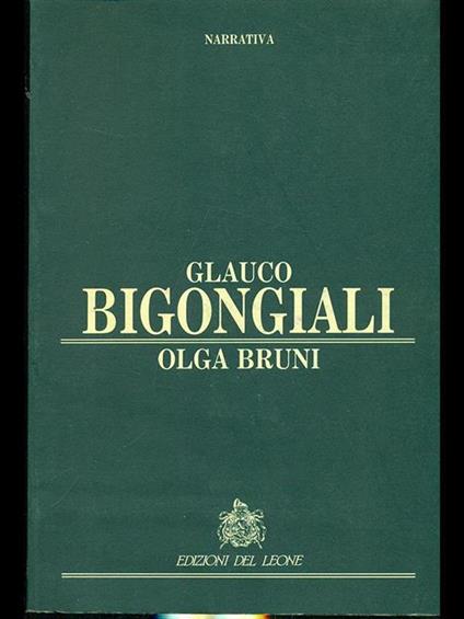 Olga Bruni - Glauco Boginciali - copertina