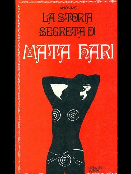 La storia segreta di Mata Hari - copertina