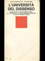 L' Università del dissenso