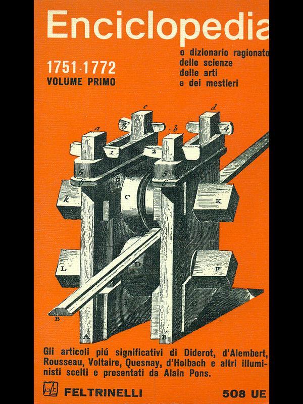 Enciclopedia 1751-1772 vol. 1