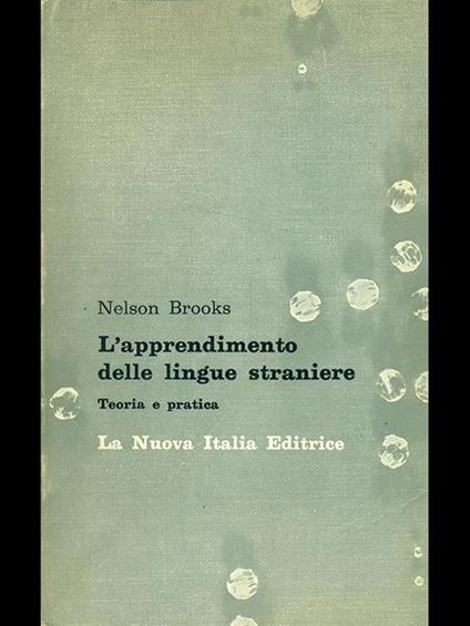 L' apprendimento delle lingue straniere - Nelson Brooks - copertina