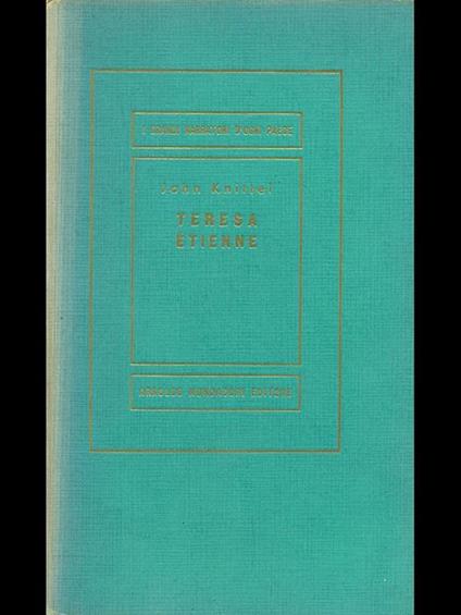 Teresa Etienne - John Knittel - copertina