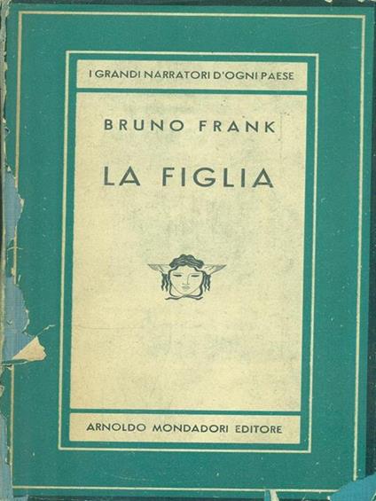 La figlia - Bruno Frank - copertina