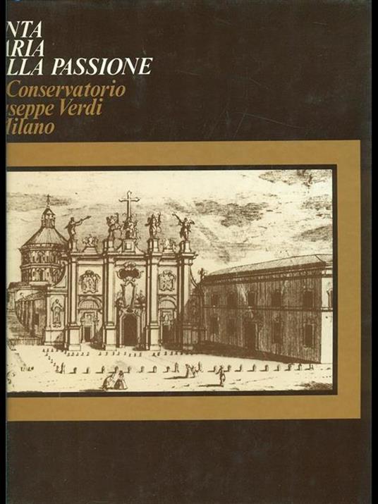 Santa Maria della Passione e il conservatorio Giuseppe Verdi a Milano - copertina