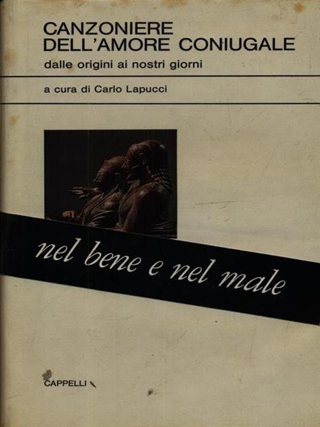 Canzoniere dell'amore coniugale - Carlo Lapucci - copertina