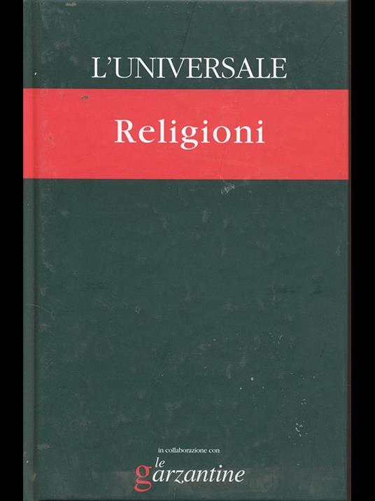 L' Universale Religioni - copertina