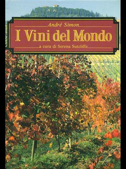 I vini del mondo - André Simon - copertina