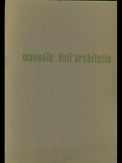 Manuale dell'architetto - 3