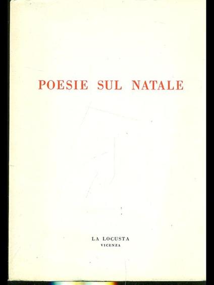 Poesie sul Natale - copertina
