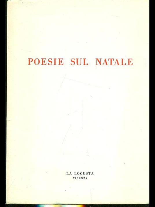 Poesie sul Natale - copertina