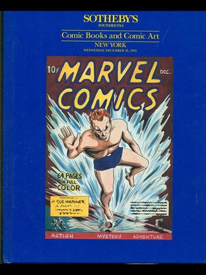 Comic Books and Comic Art - copertina
