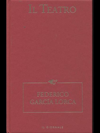 Federico Garcia Lorca - copertina