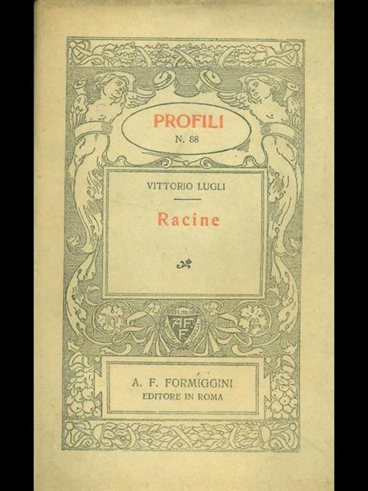 Racine - Vittorio Lugli - copertina