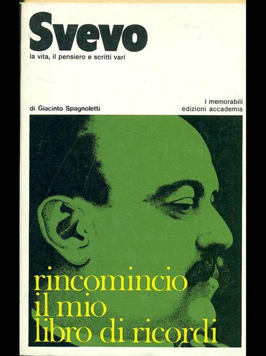 Svevo - Giacinto Spagnoletti - copertina