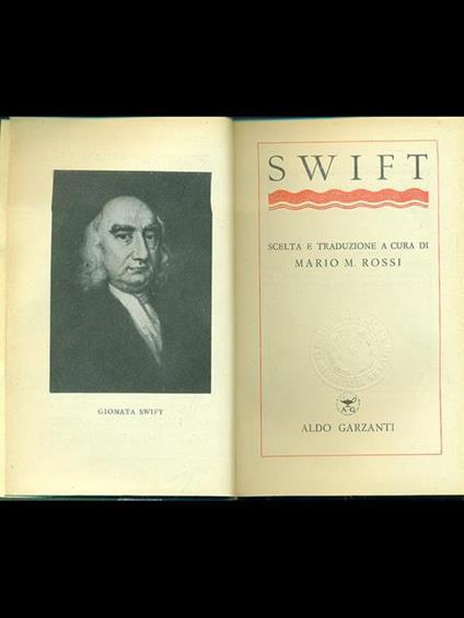 Swift - Mario M. Rossi - copertina