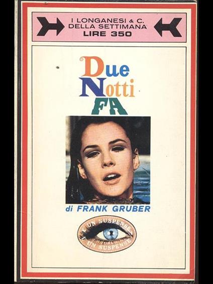 Due notti fa - Frank Gruber - copertina
