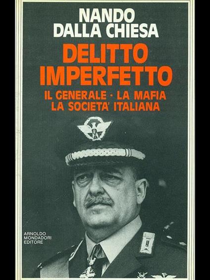 Delitto imperfetto - Nando Dalla Chiesa - copertina