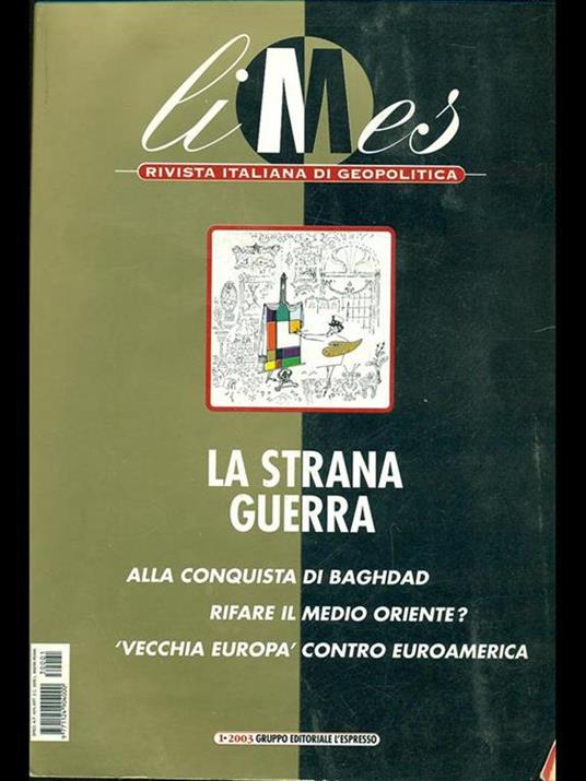 Limes 1/2003 La strana guerra - copertina